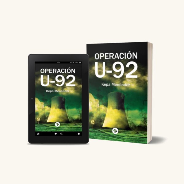 Operación U-92 – Kepa Menéndez – Uzanza Editorial – Mockup 1200×1200
