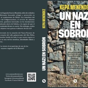 Cubierta expandida – Un nazi en Sobrón – Kepa Menéndez – Uzanza Editorial